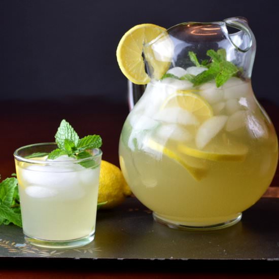 Sparkling Lemon Ginger Punch