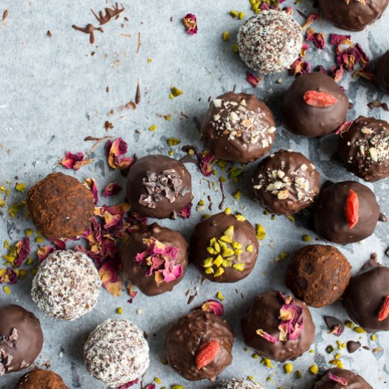 Chocolate Orange Bliss Balls