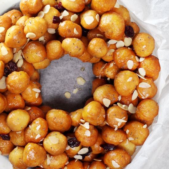 Italian Honey Balls (Struffoli)