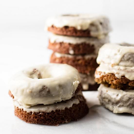 Gingerbread Baked Donuts