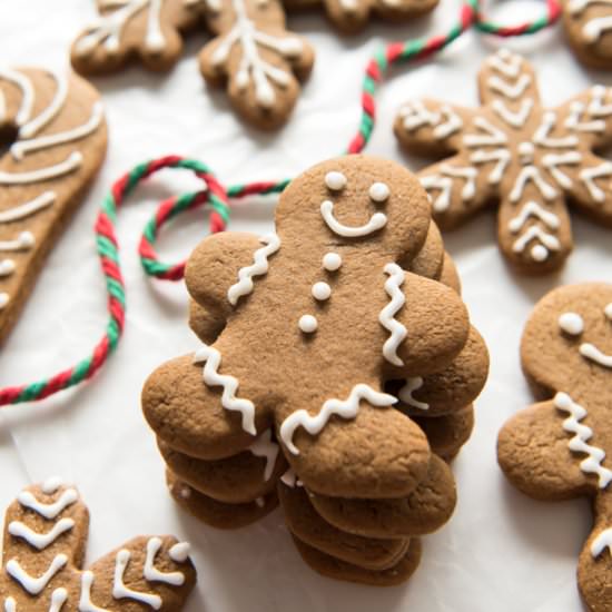 Soft & Chewy Gingerbread Men