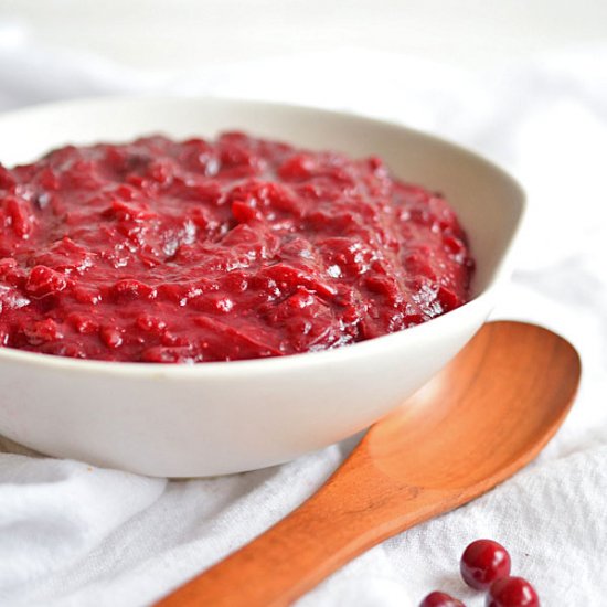 5-Minute Cranberry Sauce