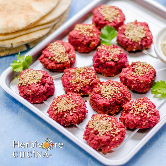 Beetroot Falafel