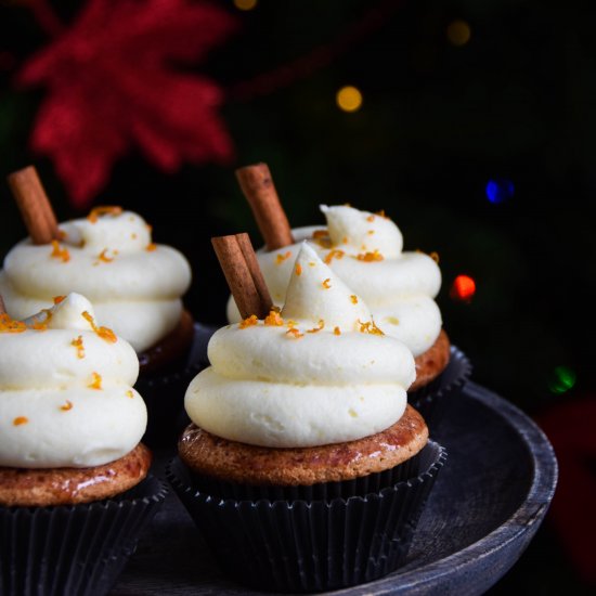 Mulled Wine Cupcakes