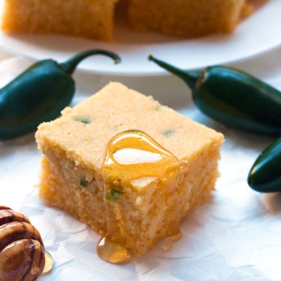 Gluten-Free Honey Jalapeno Cornbread