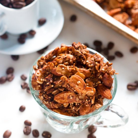 Gluten-Free Mocha Granola