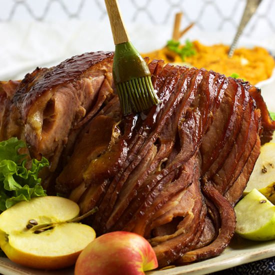 Bourbon Honey Baked Ham