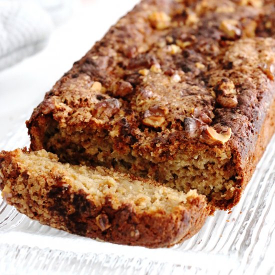 Healthier Apple Cinnamon Bread