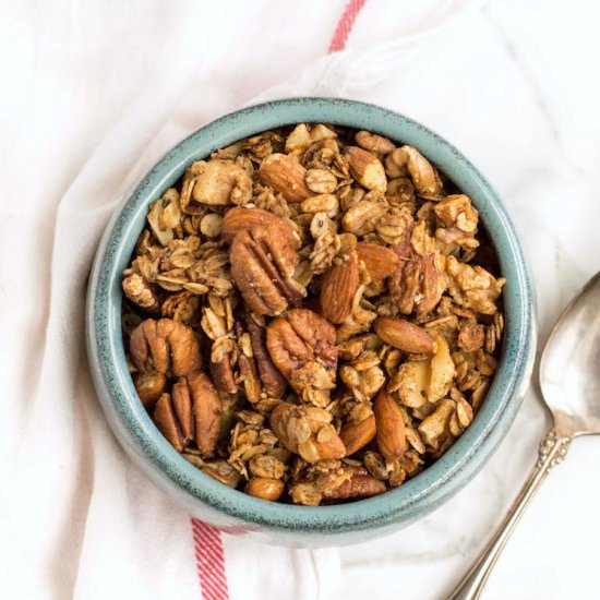 Superfood Gingerbread Granola