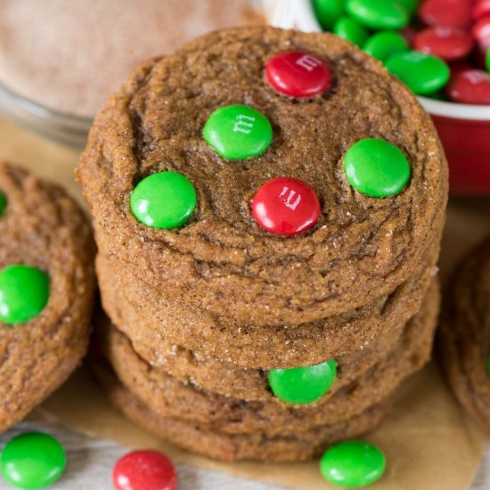 Christmas Molasses Cookies