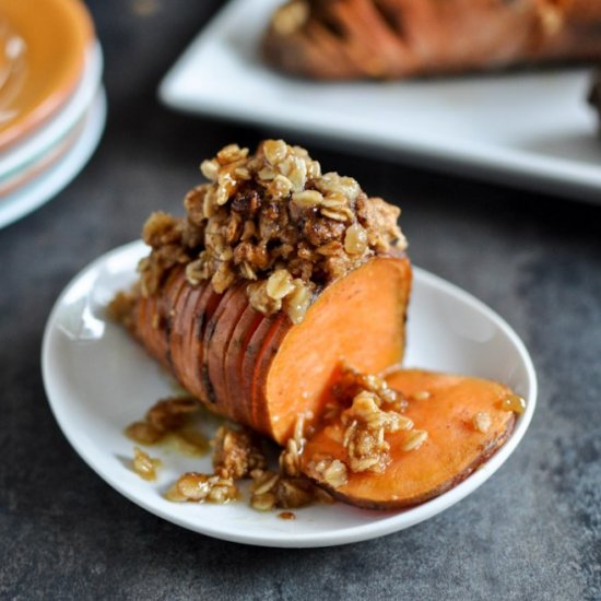 Hasselback Sweet Potatoes