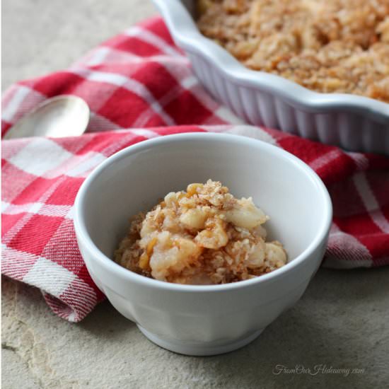 Gluten-Free Apple Crumble