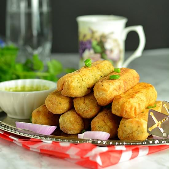 Stuffed Potato Cigars