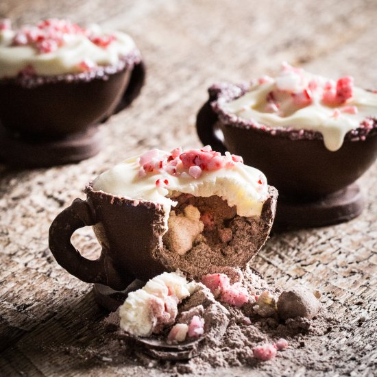 Hot Cocoa Mix Surprise Edible Mug