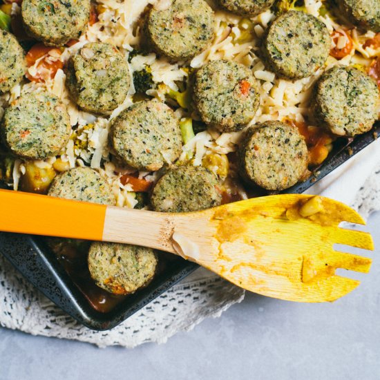 Vegetarian Pot Pie Casserole