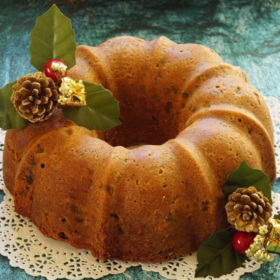 Rich Christmas Fruit Cake