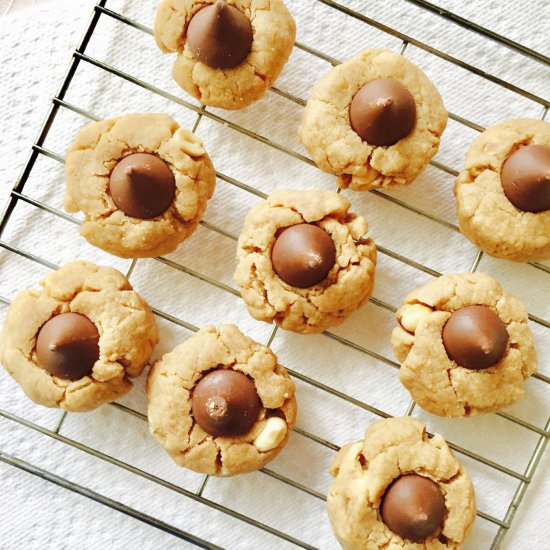 Crunchy Peanut Butter Blossoms