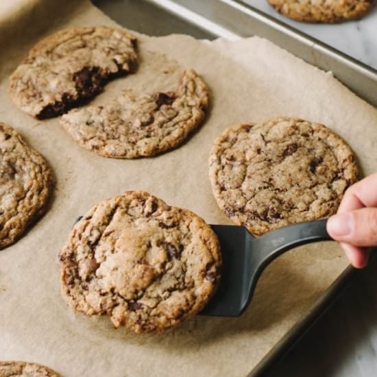 Brown Butter Toffee Cookies