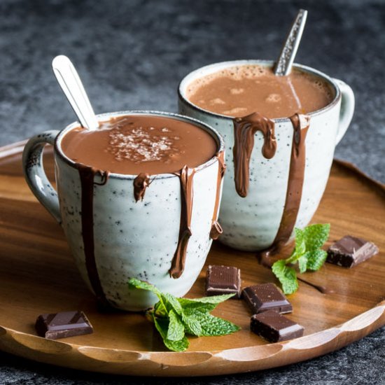 Vegan Hot Chocolate Three Ways