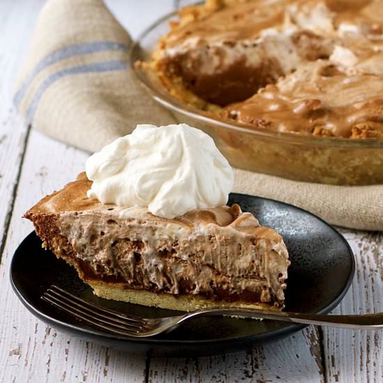 Grandma’s Chocolate Rum Pie