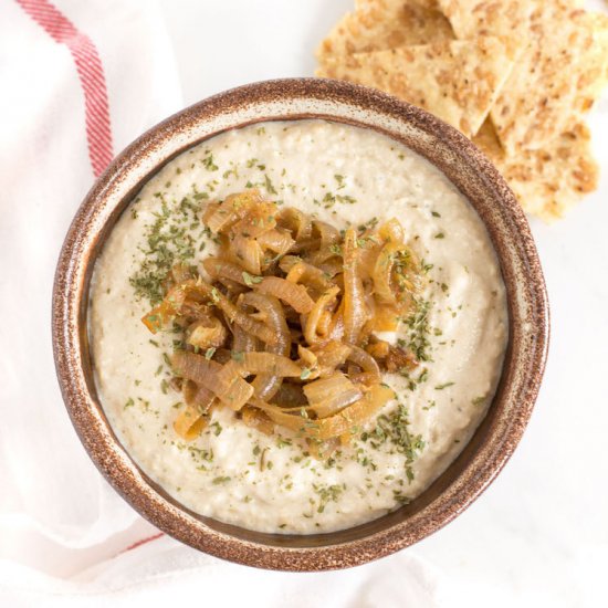 Lightened-Up French Onion Dip