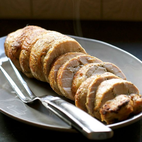 Herb & Garlic Turkey Breast Roulade