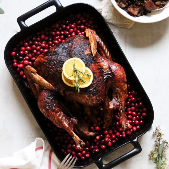 Mulled Wine Flavored Turkey