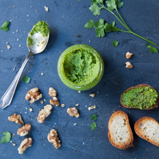 Honey Walnut Pesto