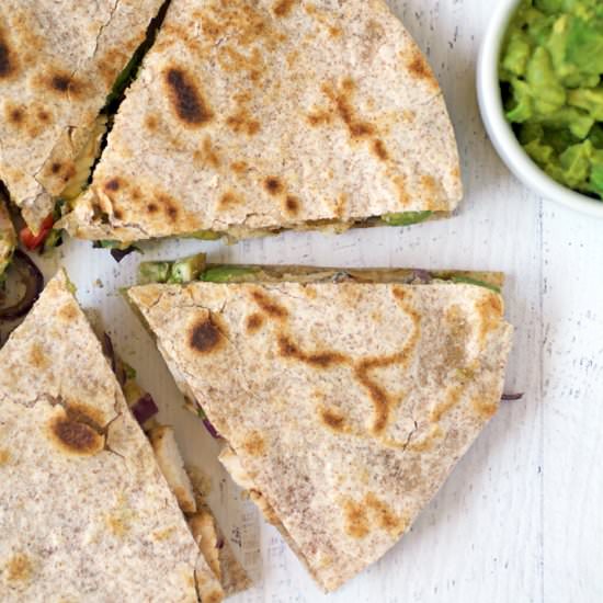 Gluten Free Chicken Quesadillas