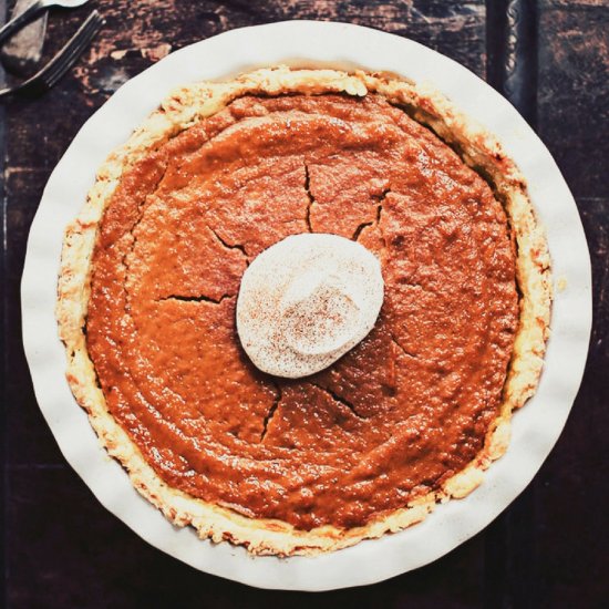 Vegan Pumpkin Pie