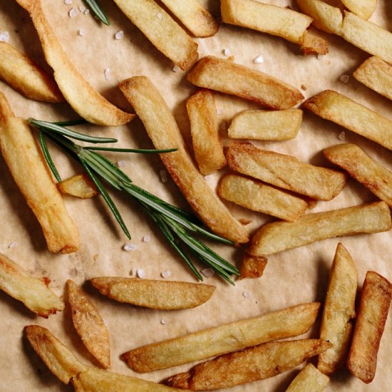 Oil-Free Rosemary French Fries