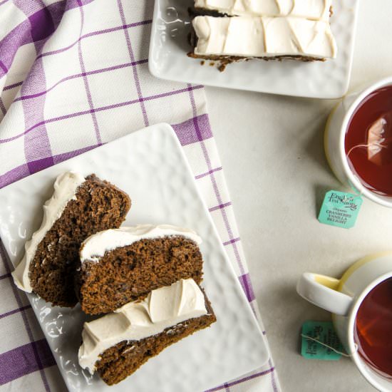 Gluten Free Gingerbread Loaf