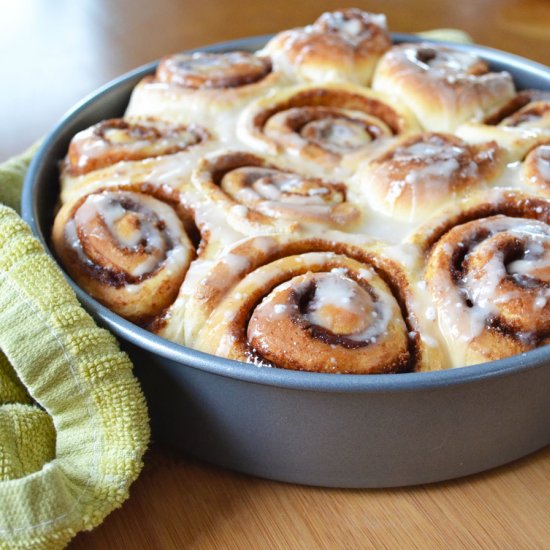 Christmas Morning Cinnamon Rolls