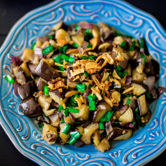 Eggplant With Anchovies