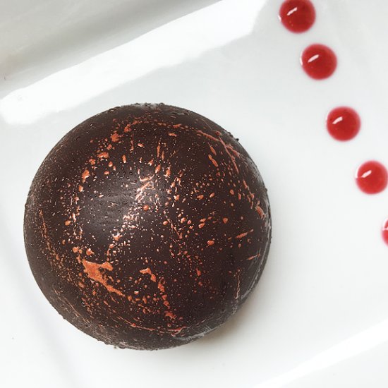 Vegan Chocolate Mousse Bombe