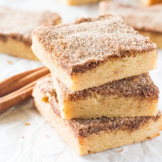 Snickerdoodle Cookie Bars