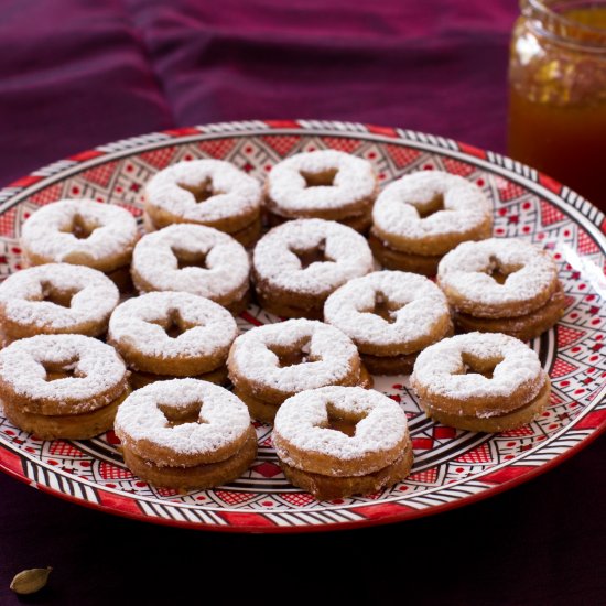 Almond “Spitzbuben” Cookies