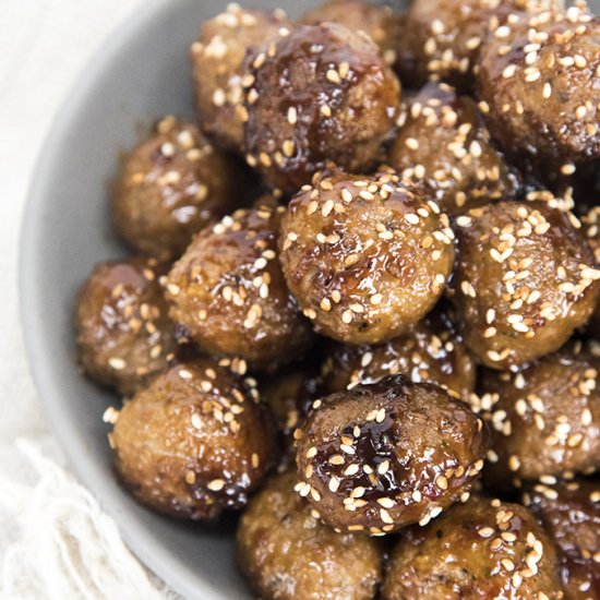 Easy Teriyaki Meatballs