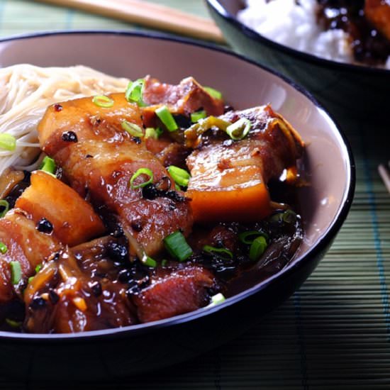 Slow Cooker Black Pepper Pork