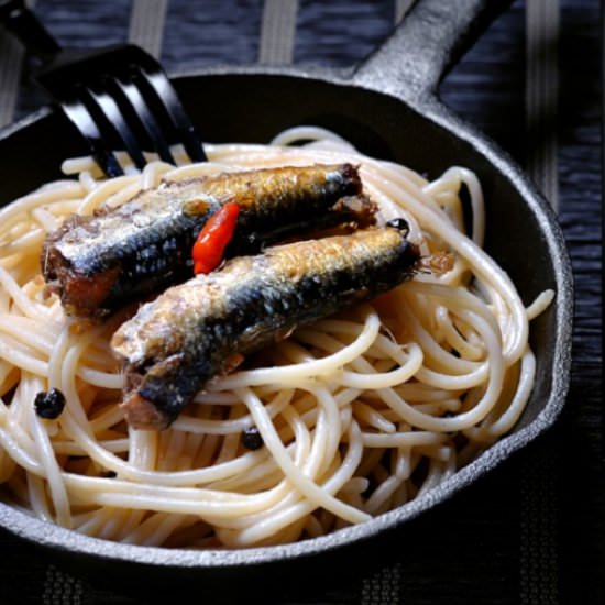 Slow Cooker Spanish Sardines