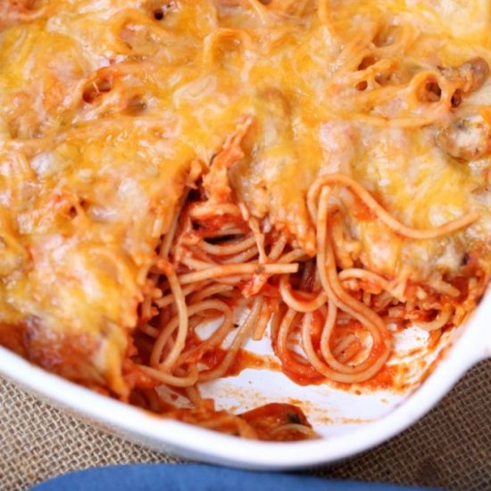 Spaghetti Bake Casserole