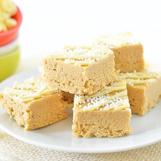 White Chocolate Snickerdoodle Fudge