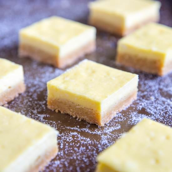 Sugar Cookie Cheesecake Bars