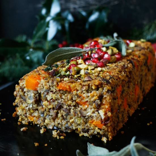 Quinoa Squash Nut Roast