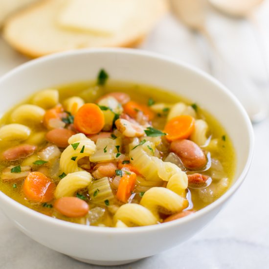 Pasta and Bean Soup