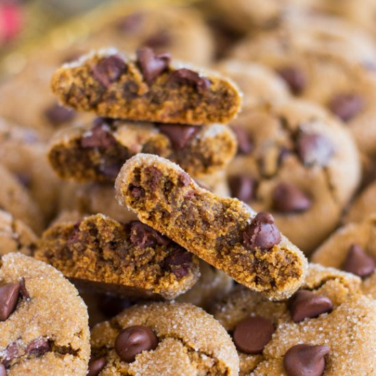 Chocolate Chip Ginger Cookies