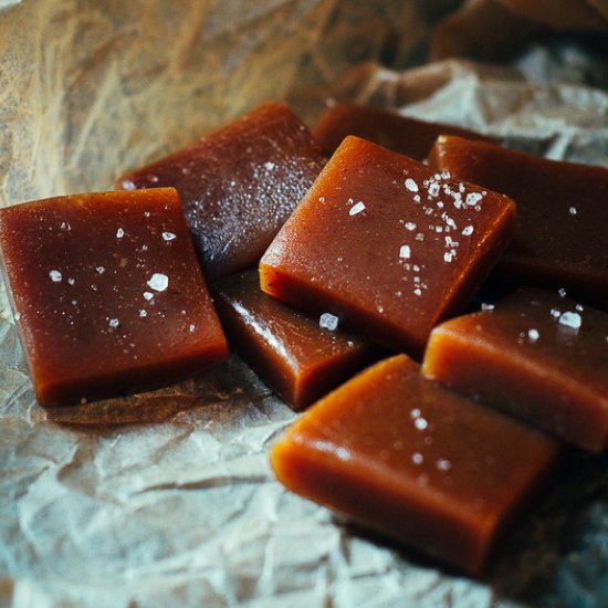 Apple Cider Caramels