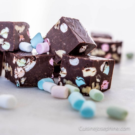 Rocky Road Fudge