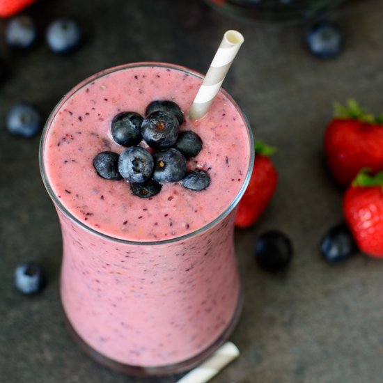 Post Workout Berry Superfood Smooth