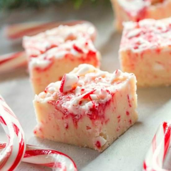 Candy Cane Fudge